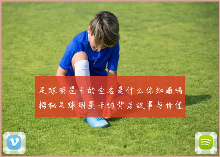 足球明星卡的全名是什么你知道吗揭秘足球明星卡的背后故事与价值